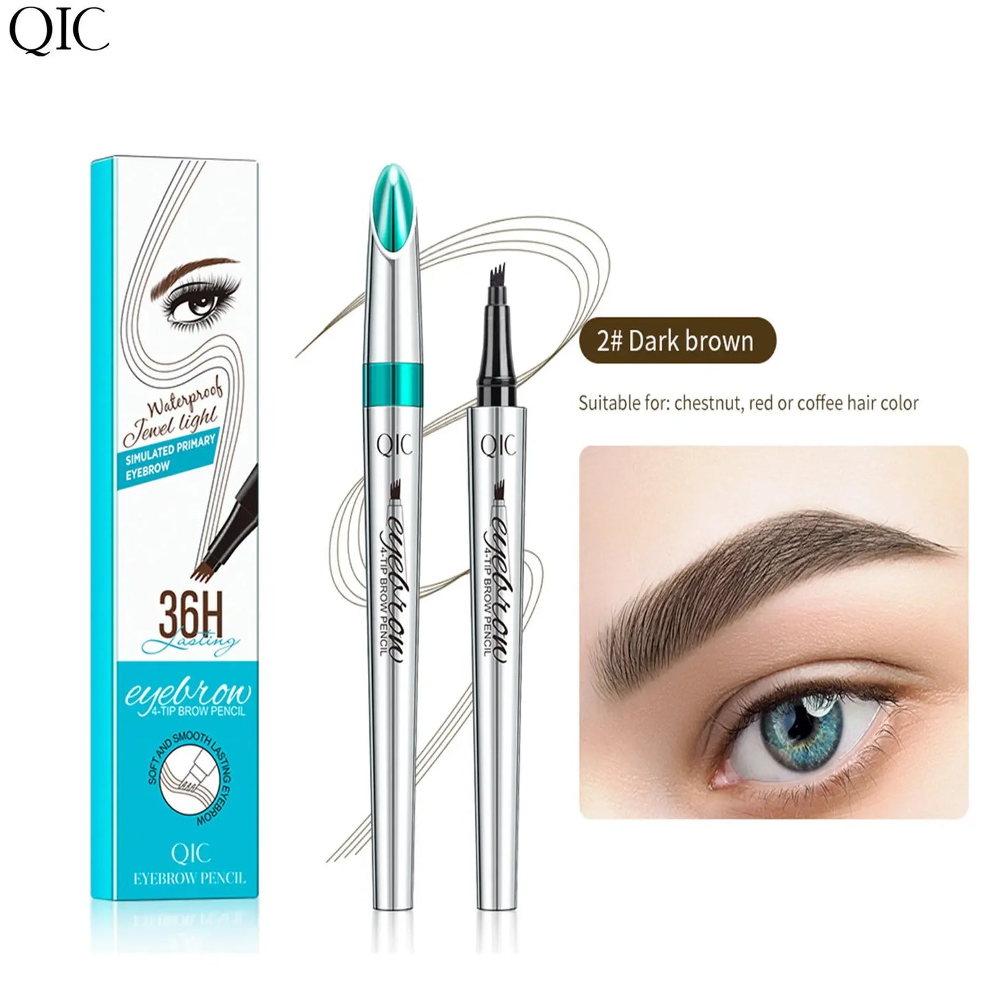 Waterproof 3D tattoo pencil microblading