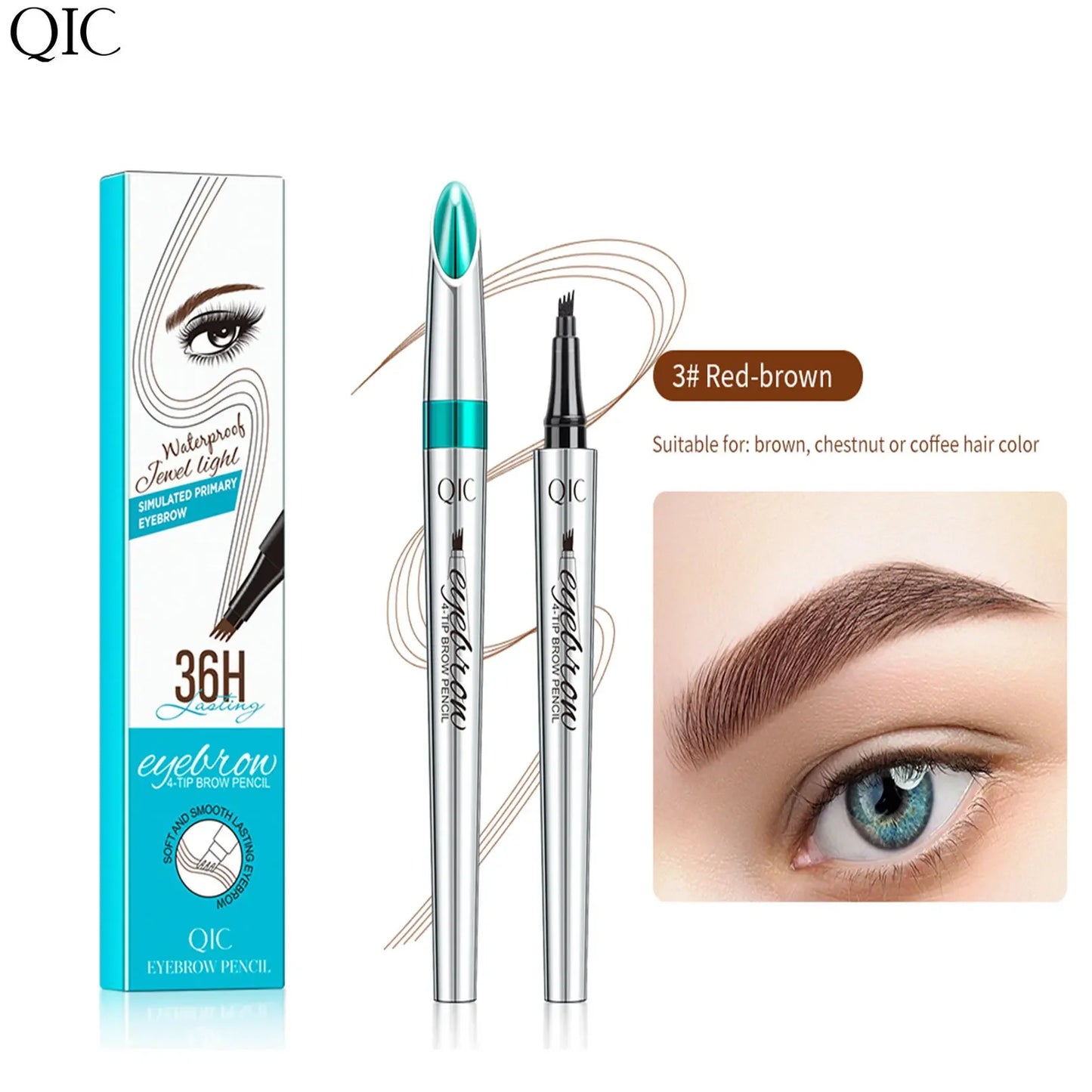 Waterproof 3D tattoo pencil microblading