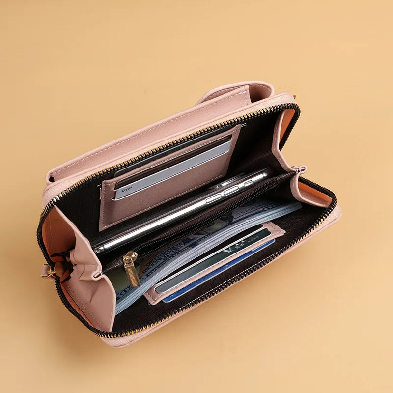 Women's Wallet Shoulder Mini Leather Bags