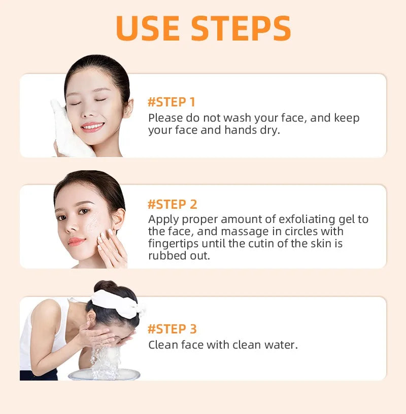 Orange Exfoliating Gel