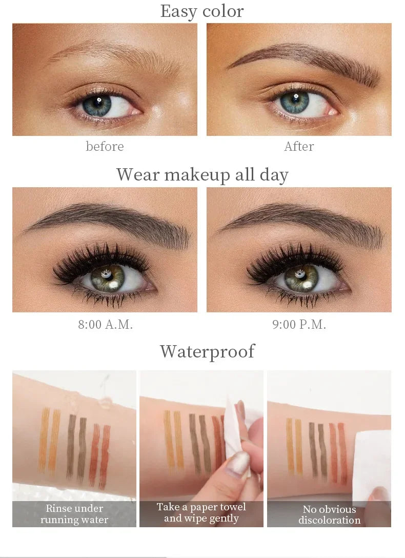 Waterproof 3D tattoo pencil microblading